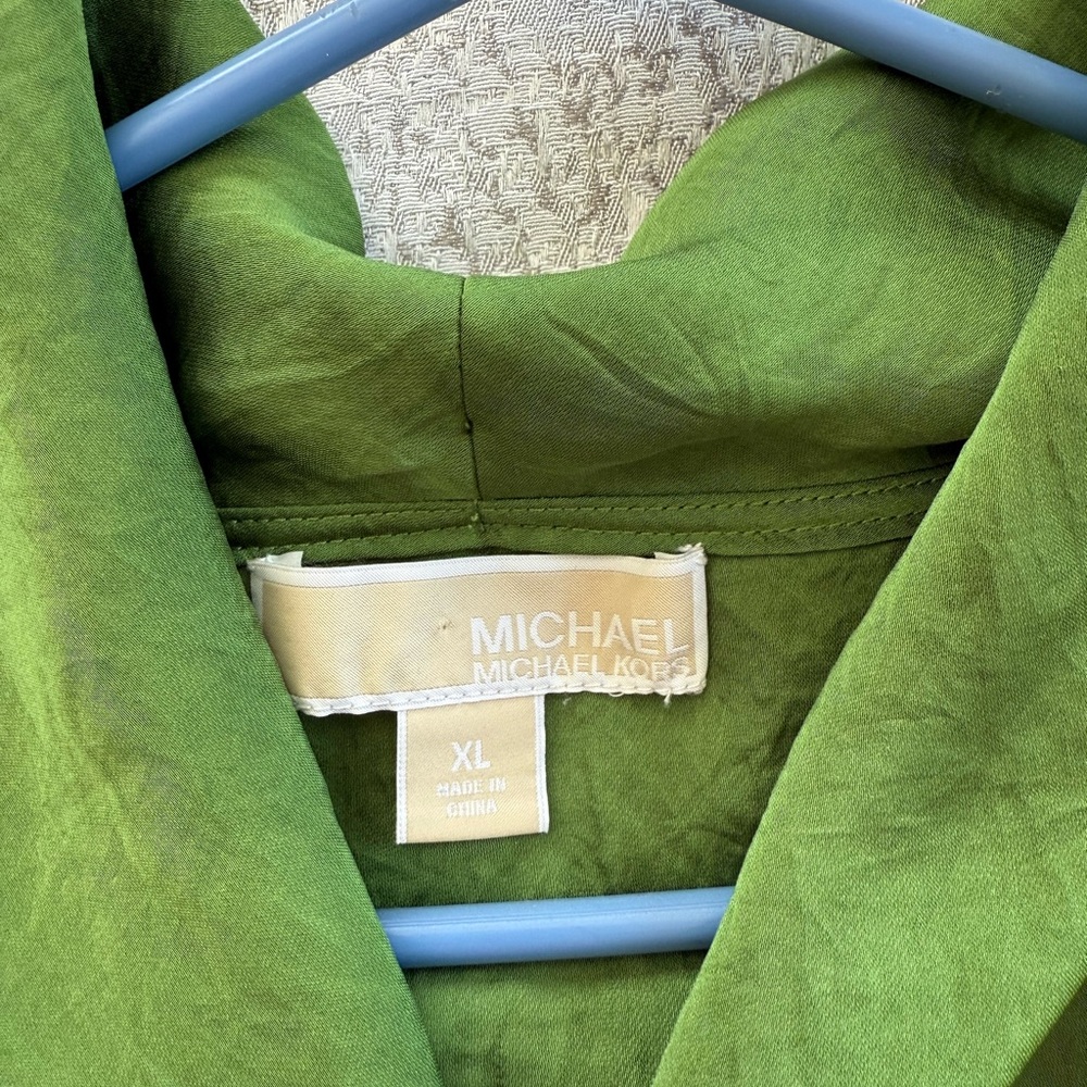 A beautiful green shirt, Michael Kors